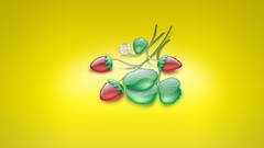 Multicolor fruits digital art