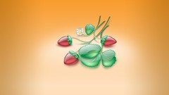 Multicolor fruits digital art