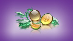 Multicolor fruits digital art