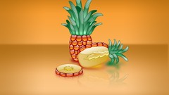 Multicolor fruits digital art