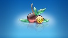 Multicolor fruits digital art