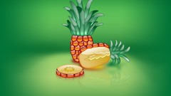 Multicolor fruits digital art