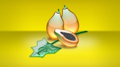 Multicolor fruits digital art