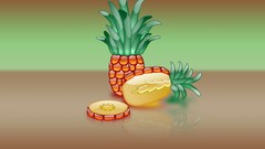 Multicolor fruits digital art