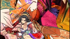 Multicolor geisha snyp Japanese