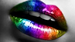 Multicolor lips selective coloring