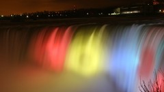 Multicolor Niagara Falls