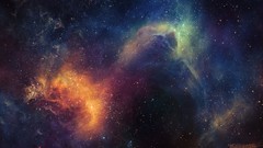 Multicolor outer space Tyler Young