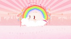 Multicolor pink Animals rainbows