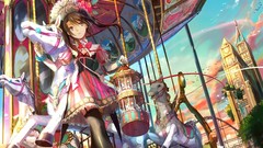 Multicolor room high heels