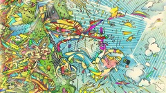 Multicolor surreal artwork Matei