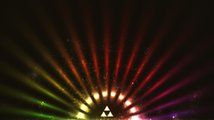 Multicolor triforce the legend