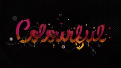 Multicolor Typography