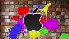 Multicolor wall apple inc