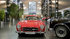 Museum classic cars Mercedes-Benz