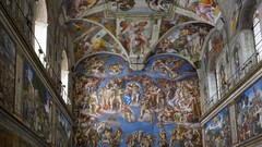 Museum Rome chapel Italy paintings architecture buildings 