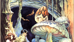 Mushrooms fantasy art