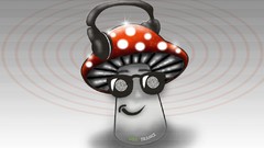 Mushrooms headphones headsets trance goa Shrooms