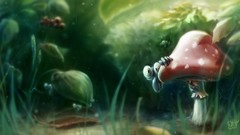 Mushrooms Monsters fantasy art