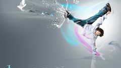 Music abstract digital art