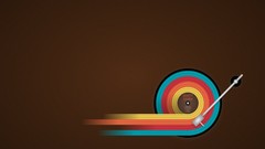 Music abstract multicolor