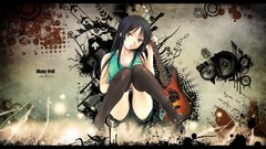 Music abstract Shorts sitting instruments skulls guitars 
