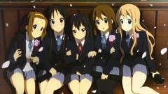 Music Anime anime girls school uniforms akiyama mio k - on 