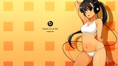 Music Anime anime girls soft shading