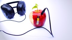 Music apples headphones
