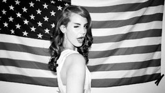 Music artist Redneck monochrome lana del rey singers