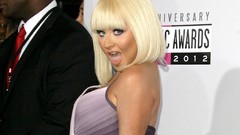 Music Awards Christina Aguilera bangs