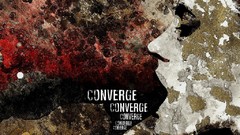Music band faces converge artwork