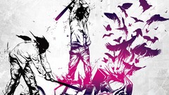 Music Birds abstract TV three days grace multicolor artwork 