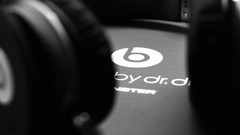 Music black and white monochrome beats beats by dr dre Beats 