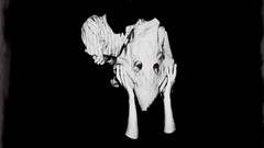 Music black background monochrome albums surreal grayscale 