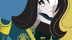 Music cartoonish Michael Jackson