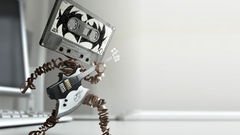 Music cassette artwork Kiss