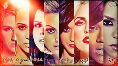 Music Celebrity katy perry lady gaga rihanna shakira alexandra 