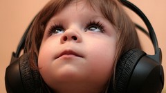 Music children headphones