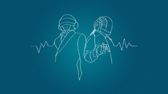 Music daft punk blue