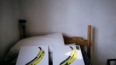 Music disc beds albums album covers Andy Warhol Velvet 