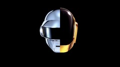 Music DJ black background daft punk Simple Background