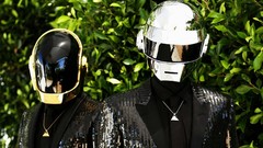 Music DJ French daft punk helmets outdoors