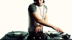 Music DJ turntables