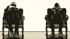 Music drawings daft punk artwork Random Access Memories