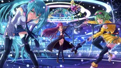 Music dress tie stage gloves instruments guitars belts blondes 