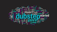 Music dubstep wordcloud