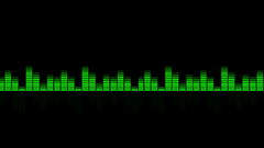 Music equalizer rainbow spectrum