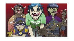 Music gorillaz tongue Cigarettes