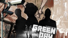 Music graffiti silhouettes green day artwork Rock Music music 